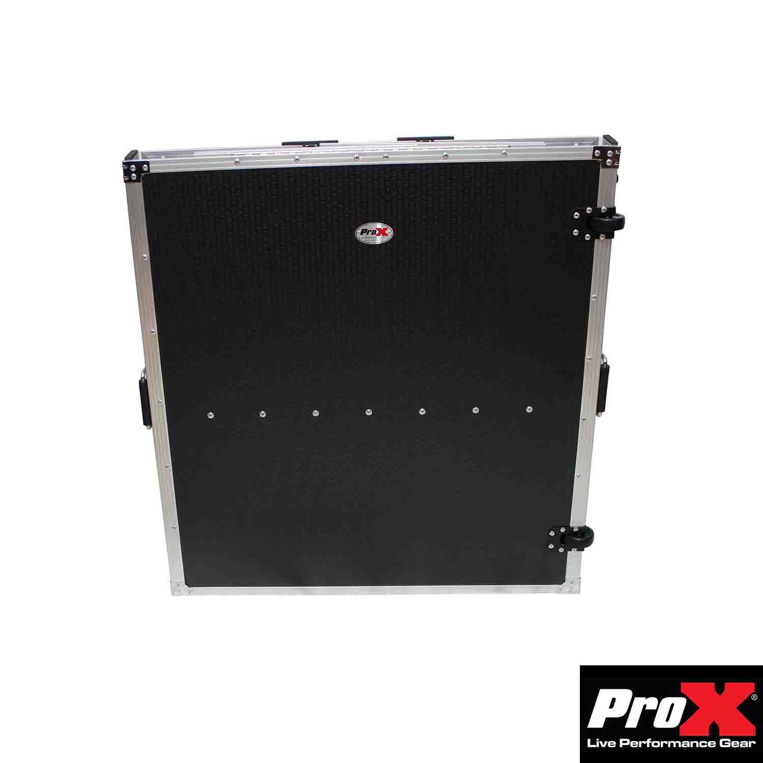 B-Stock Scratch & Dent: ProX XS-DJSTN DJ Folding Workstation Table, Fold Away with Wheels