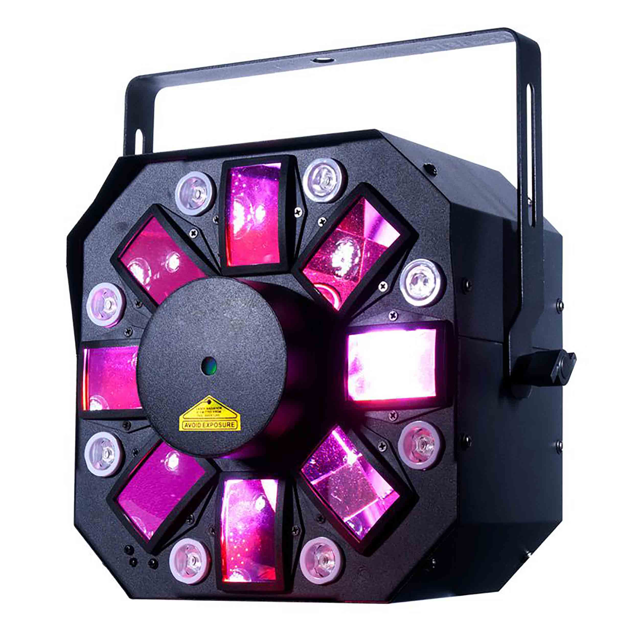 ADJ Stinger II, 3-in-1 LED Moonflower, Laser & Strobe Light Effect Fixture by ADJ
