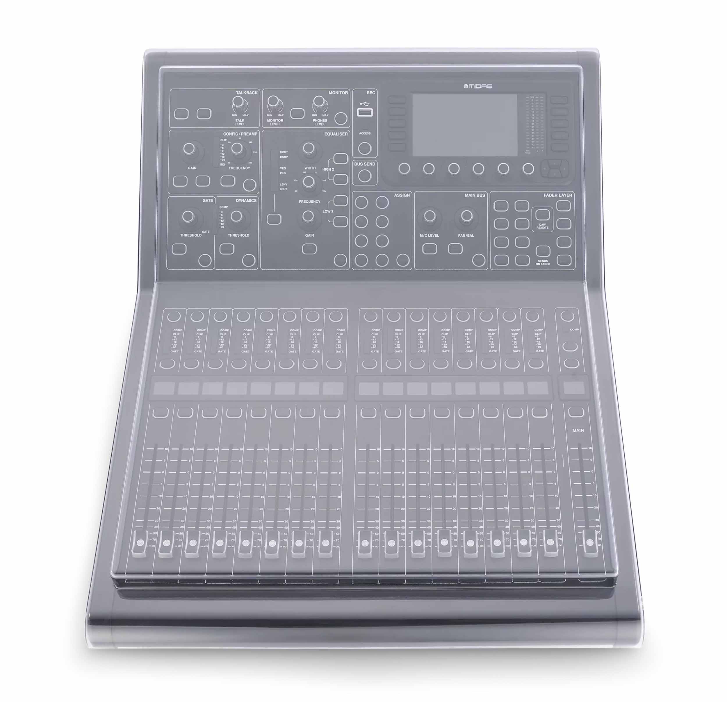 Decksaver DS-PC-M32R, Protection Cover for M32R and M32R Live Digital Mixers by DECKSAVER