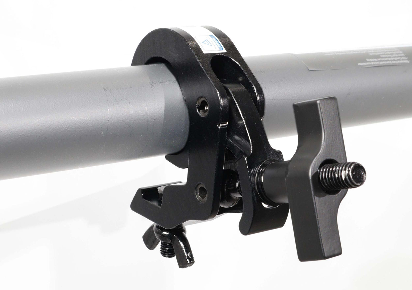 ProX T-C12H-BLKX4, Set of Four 2-Inch Truss Clamp - Easy Self Lock with Big Knob - Black by ProX Cases