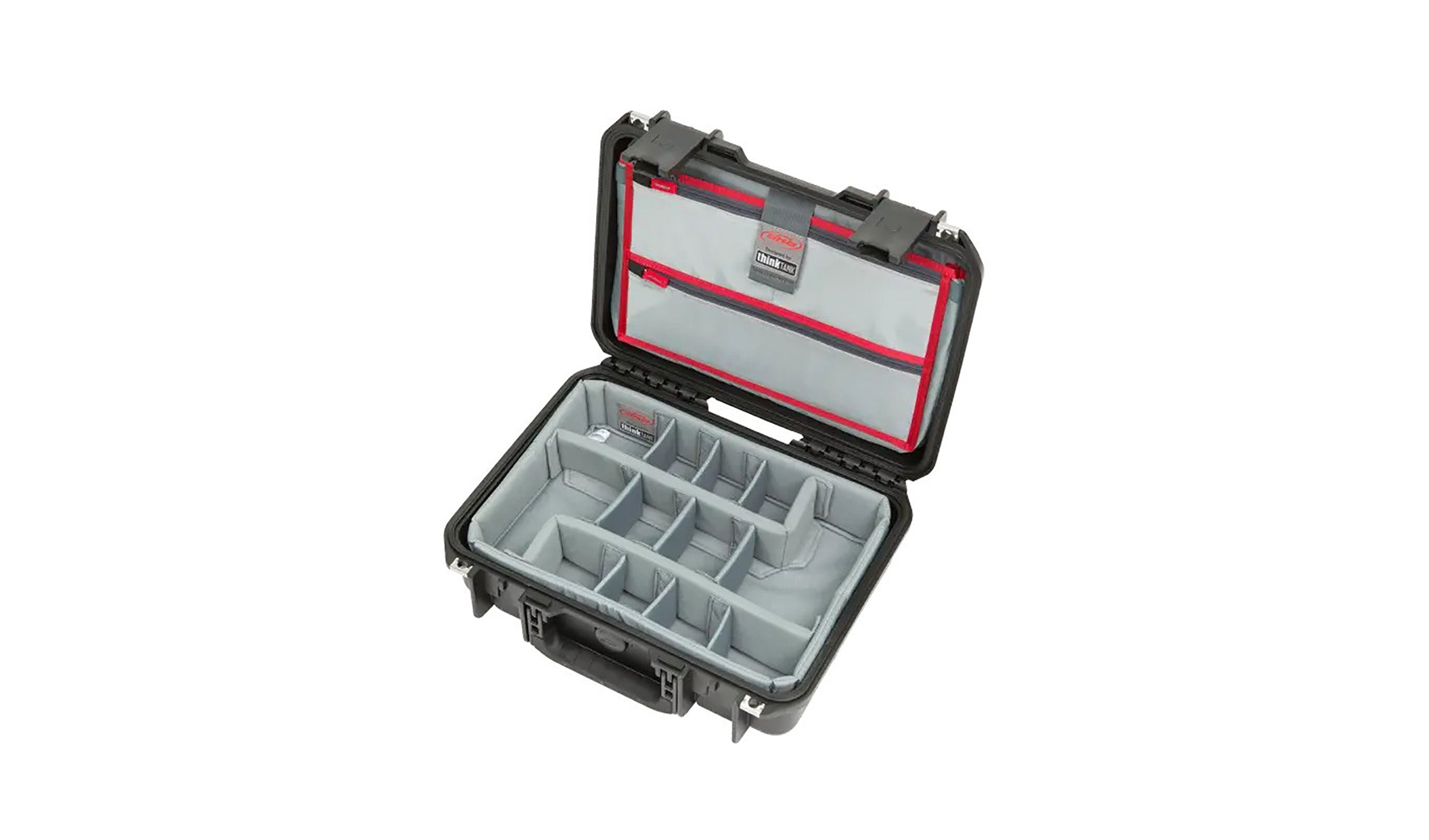 SKB Cases 3i-1510-4DL, iSeries Case with Think Tank Photo Dividers and Lid Organizer - Black by SKB Cases