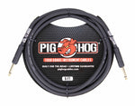 Pig Hog PH6 1/4 inch 8mm Instrument Cable, Straight - 6ft by PigHog