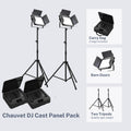 Chauvet DJ Cast Panel Pack, Complete Lighting Solution for Vlogging by Chauvet DJ
