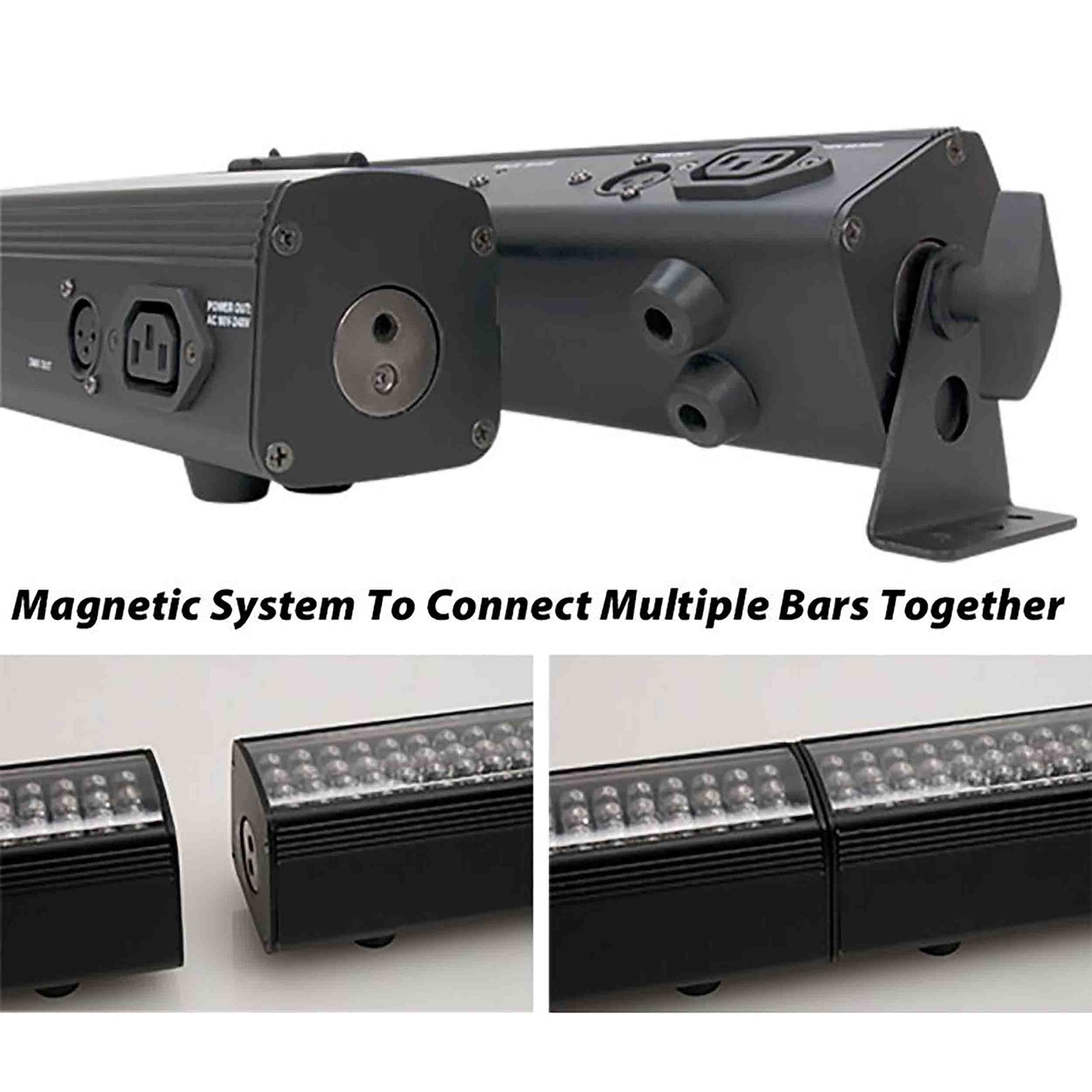 Eliminator Lighting Mega Bar RGBA EP, 42" Indoor RGBA LED Linear Fixture by Eliminator Lighting