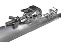 ThunderZ TZ1014, Truss TV Mount with 3 Ft Dual Clamps - 3 Ft by BrightBox
