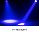 ADJ Focus Flex L19, Versatile Moving Head Luminaire with 40-Watt RGBL Color Mixing LEDs by ADJ