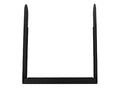 QSC AP-YM12m-BK Yoke Mount for the AP-5122m and AP-4122m - Black by QSC