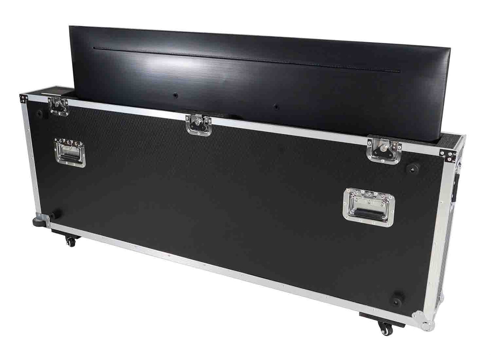 ProX XS-TV5570W Universal Single Case for 55 Inch to 70 Inch Flat Panel Monitor LED TV with Low Profile Wheels by ProX Cases