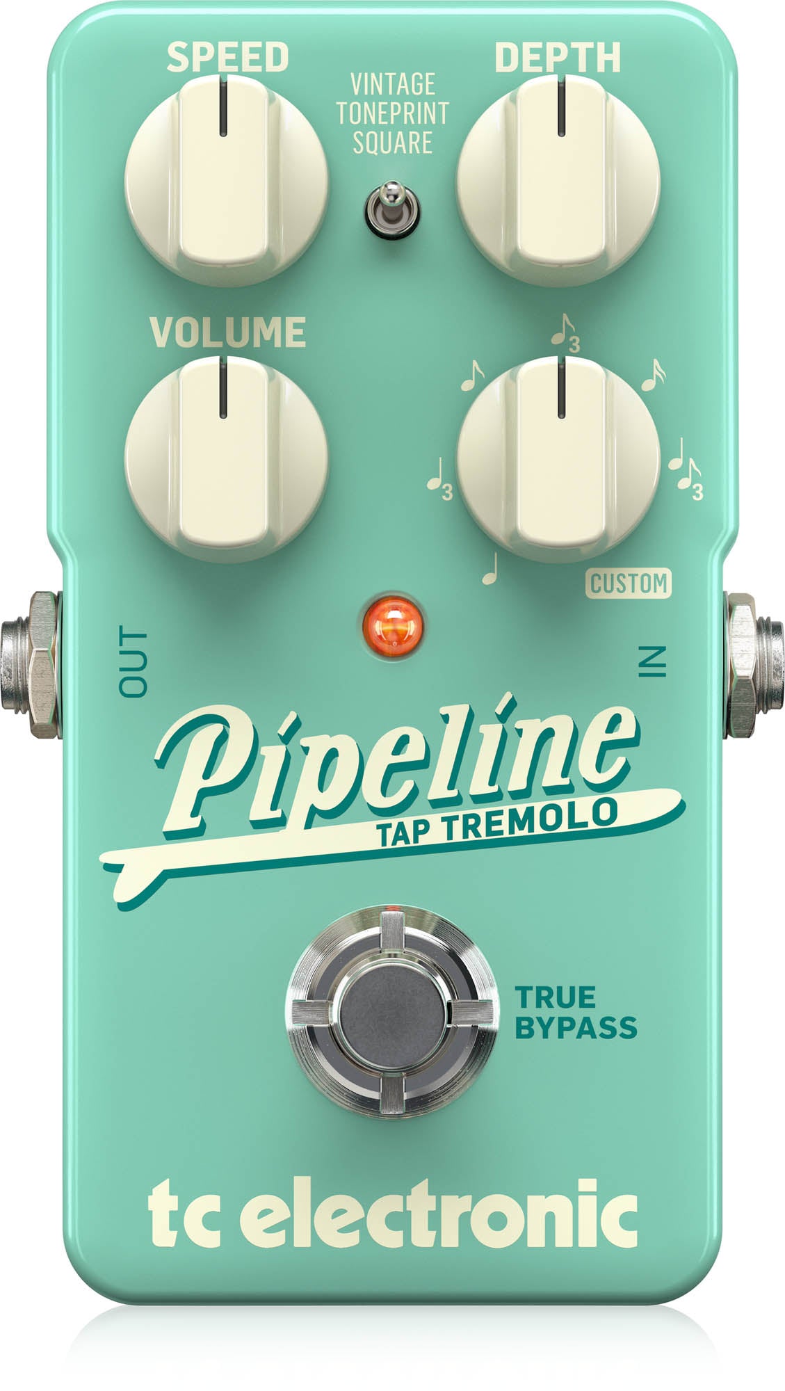 B-Stock: TC Electronic Pipeline Tremolo Pedal Effects with Speed Volume Depth