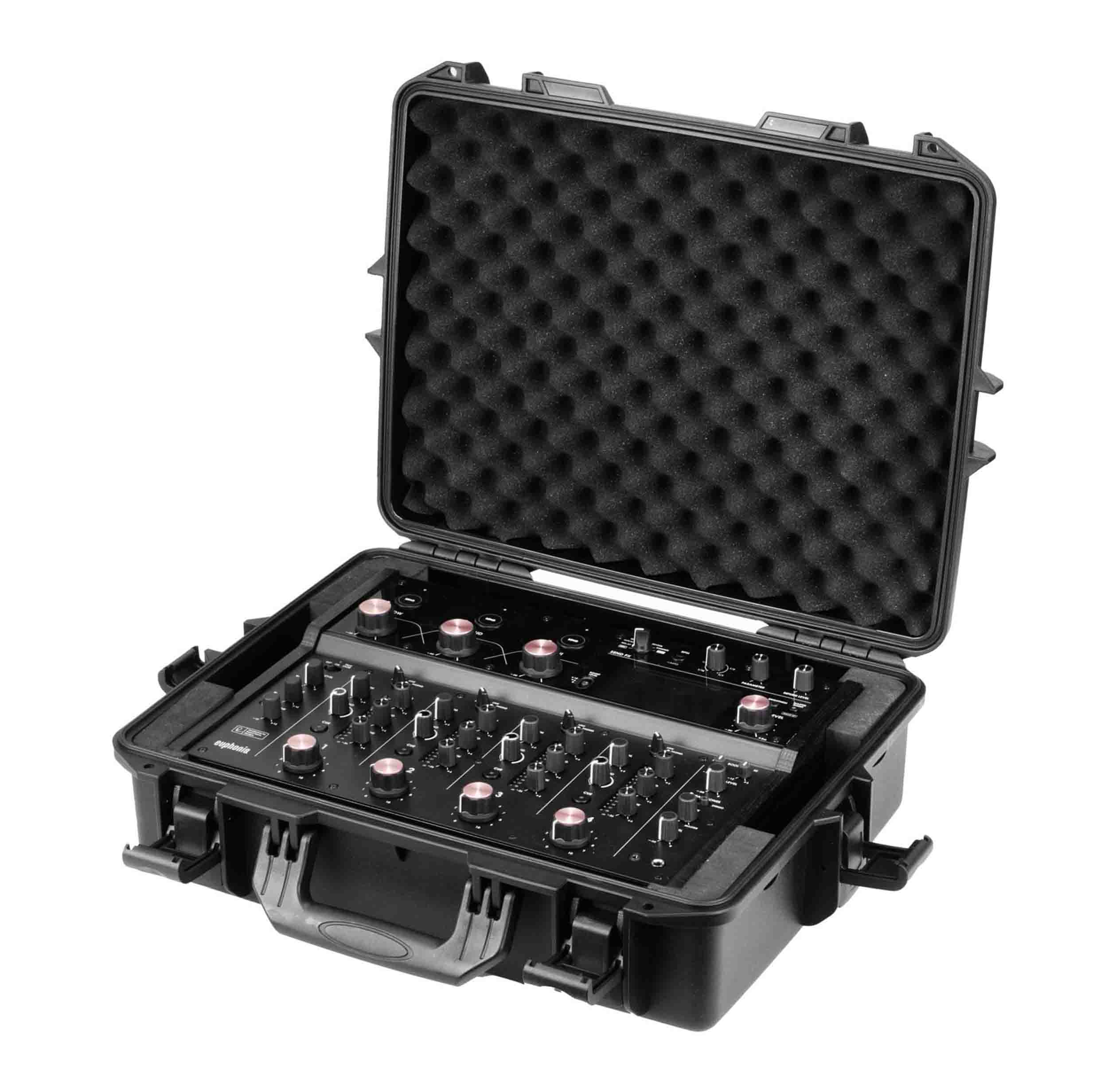 Odyssey VUATEUPHONIA, Watertight Dust-Proof Injection-Molded Case for AlphaTheta Euphonia DJ Mixer by Odyssey