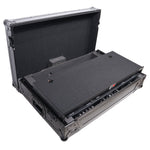 ProX XS-HIT7WLTBL, ATA Flight Road Case for Hercules T7 Inpulse Controller 1U Rack Space and Wheels - Black Finish by ProX Cases