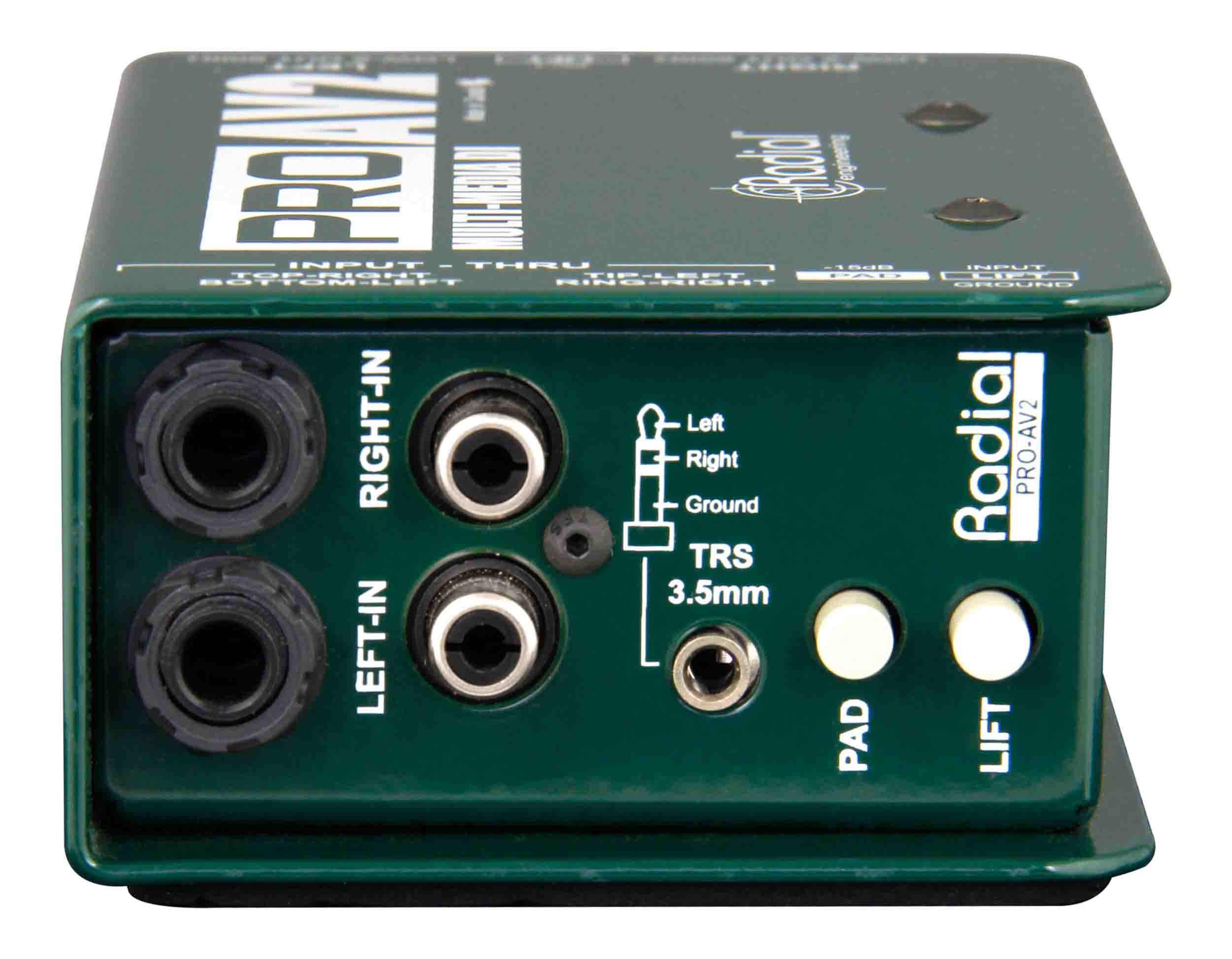 Radial Engineering ProAV2 Passive Stereo Multimedia Direct Box by Radial Engineering