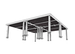 ProX XSU-8X8PKG, Stage One 8 x 8 Ft. Portable Stage Package - Includes 4x Units with Telescoping 16-22" Adjustable legs by ProX Cases