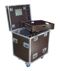 Odyssey OPT302436WBRN, Professional Brown Hex Board Utility Tour Trunk Case with Caster Wheels by Odyssey