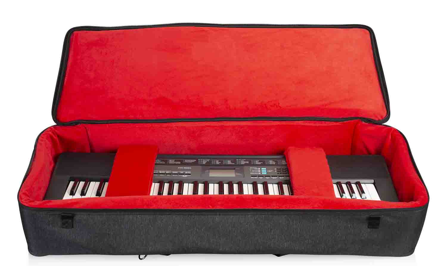 Gator Cases GTK61-BLK Transit Series Protective Gig Bag for 61-Note Keyboards by Gator Cases