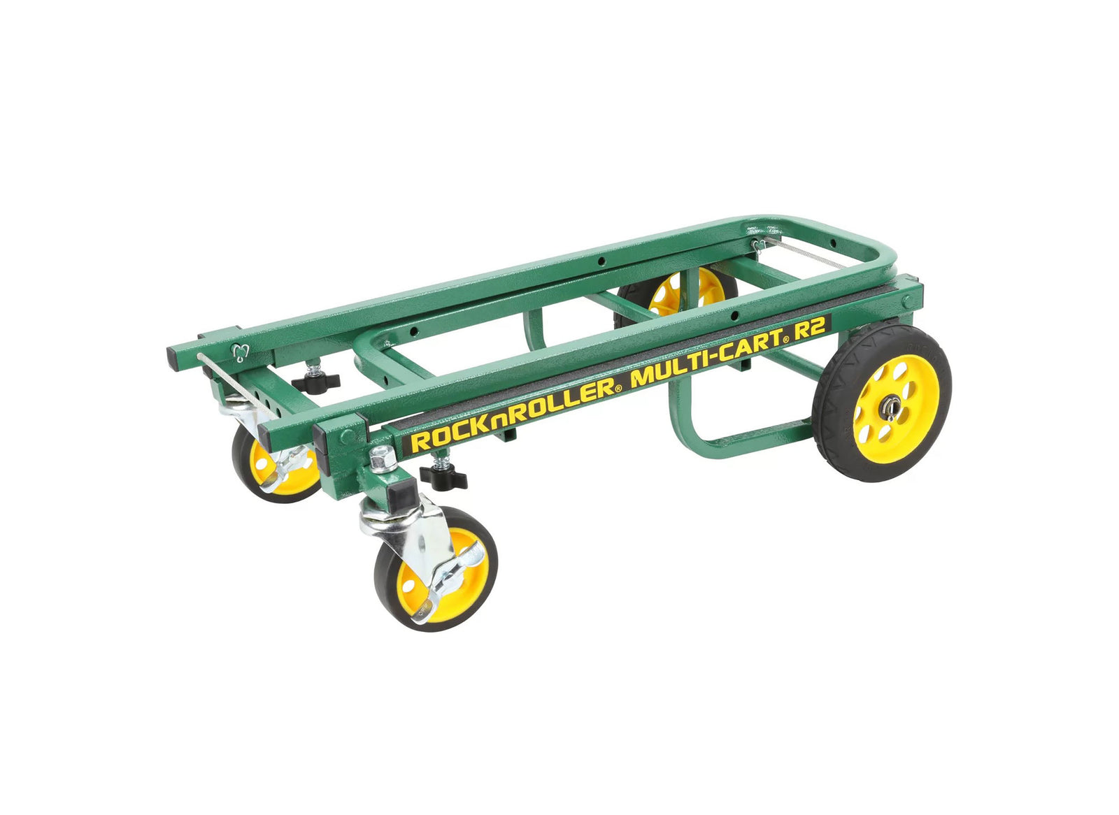 RockNRoller R2RT-BL Micro 8-in-1 Equipment Multi Cart - Green by Rock N Roller