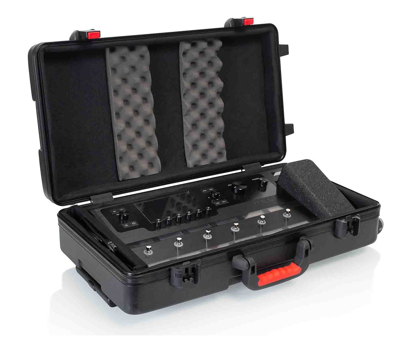 Gator Cases GHELIXFLOOR Case for Line 6 Helix Floor with Wheels by Gator Cases