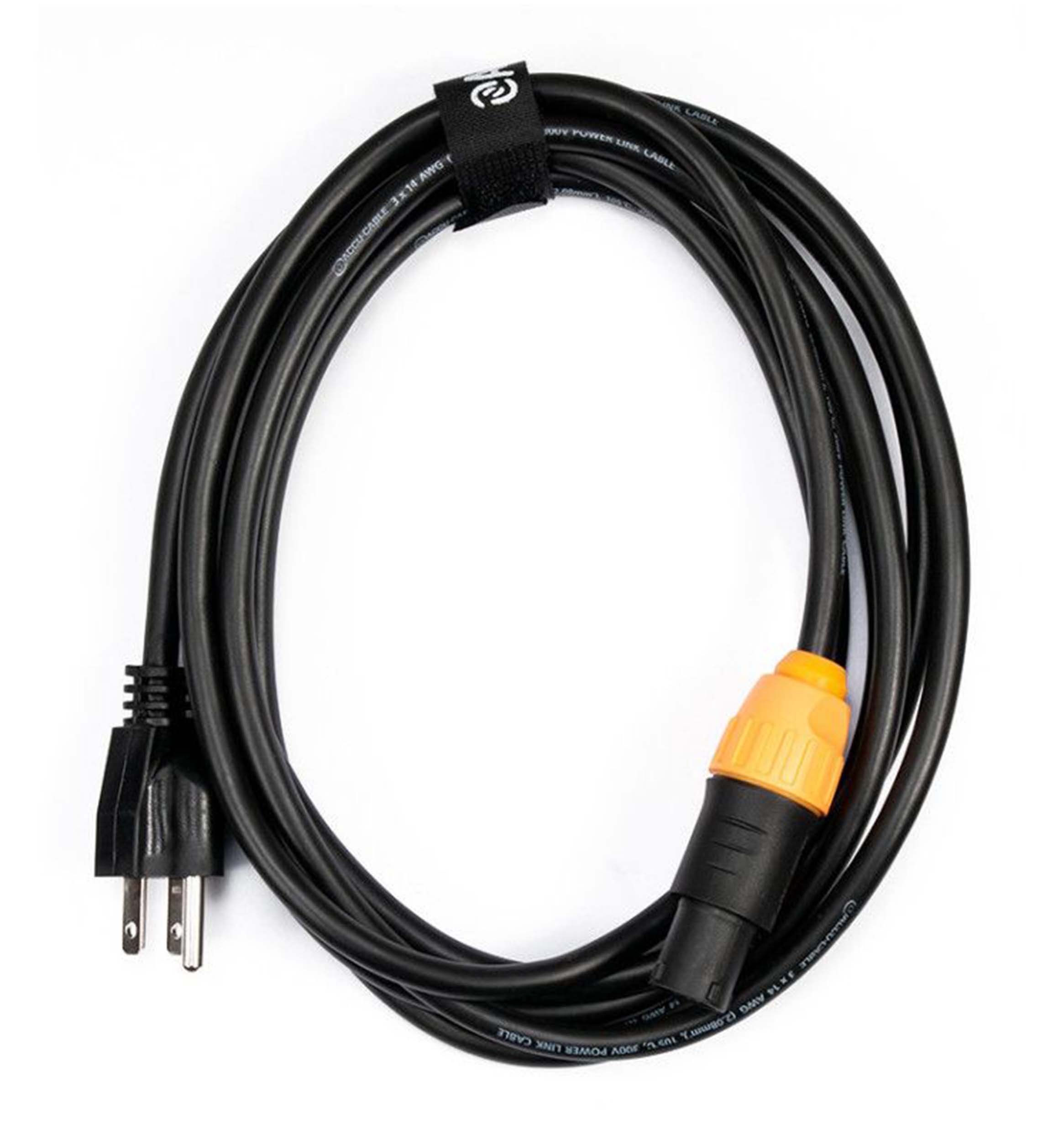 ADJ SIP1MPC10, IP65 Power Link to Edison 3-Prong Power Cable - 10 Ft by ADJ