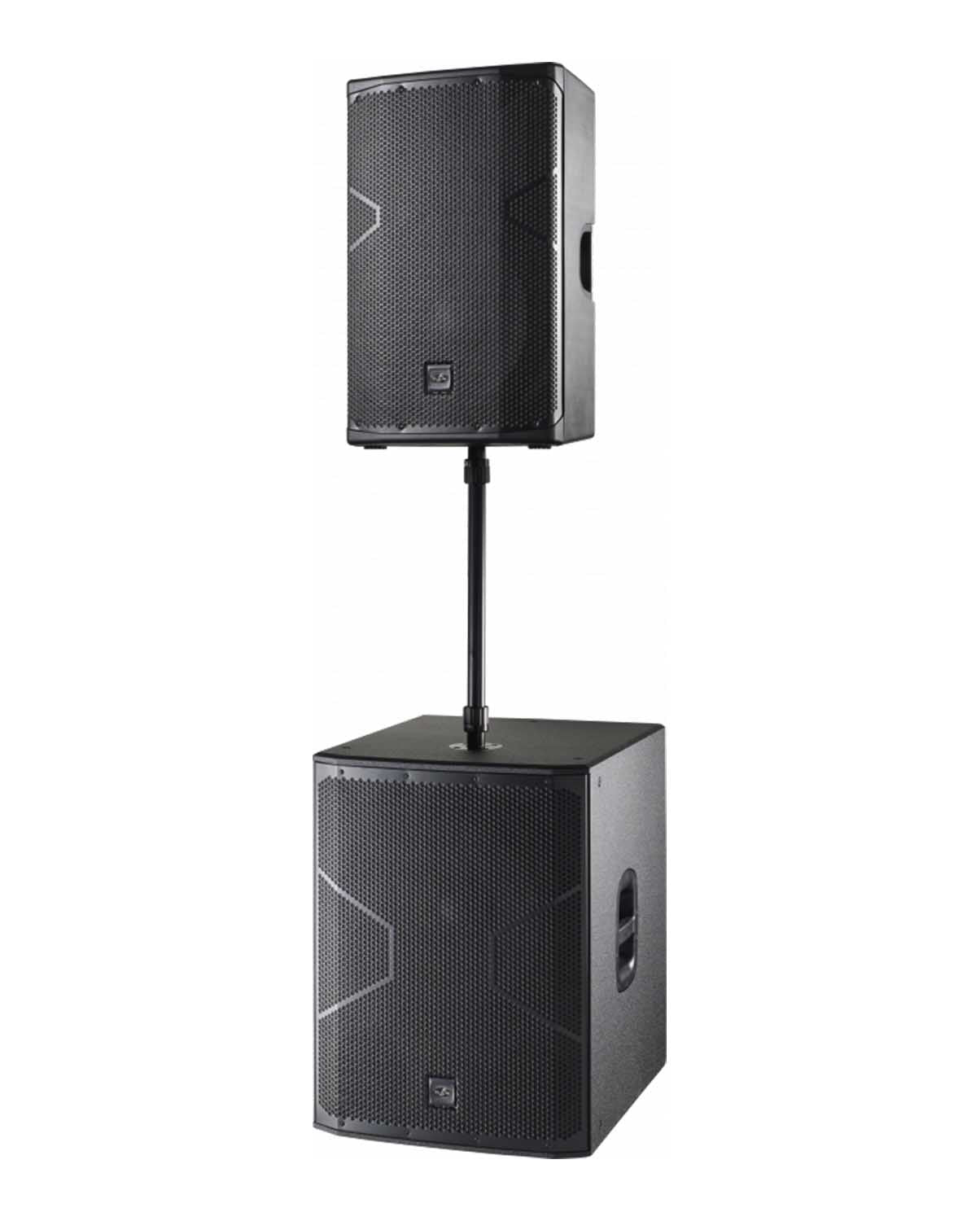 DAS Audio ALTEA-715A 15 Inch, 2-Way Powered System Loudspeaker - Black by DAS Audio