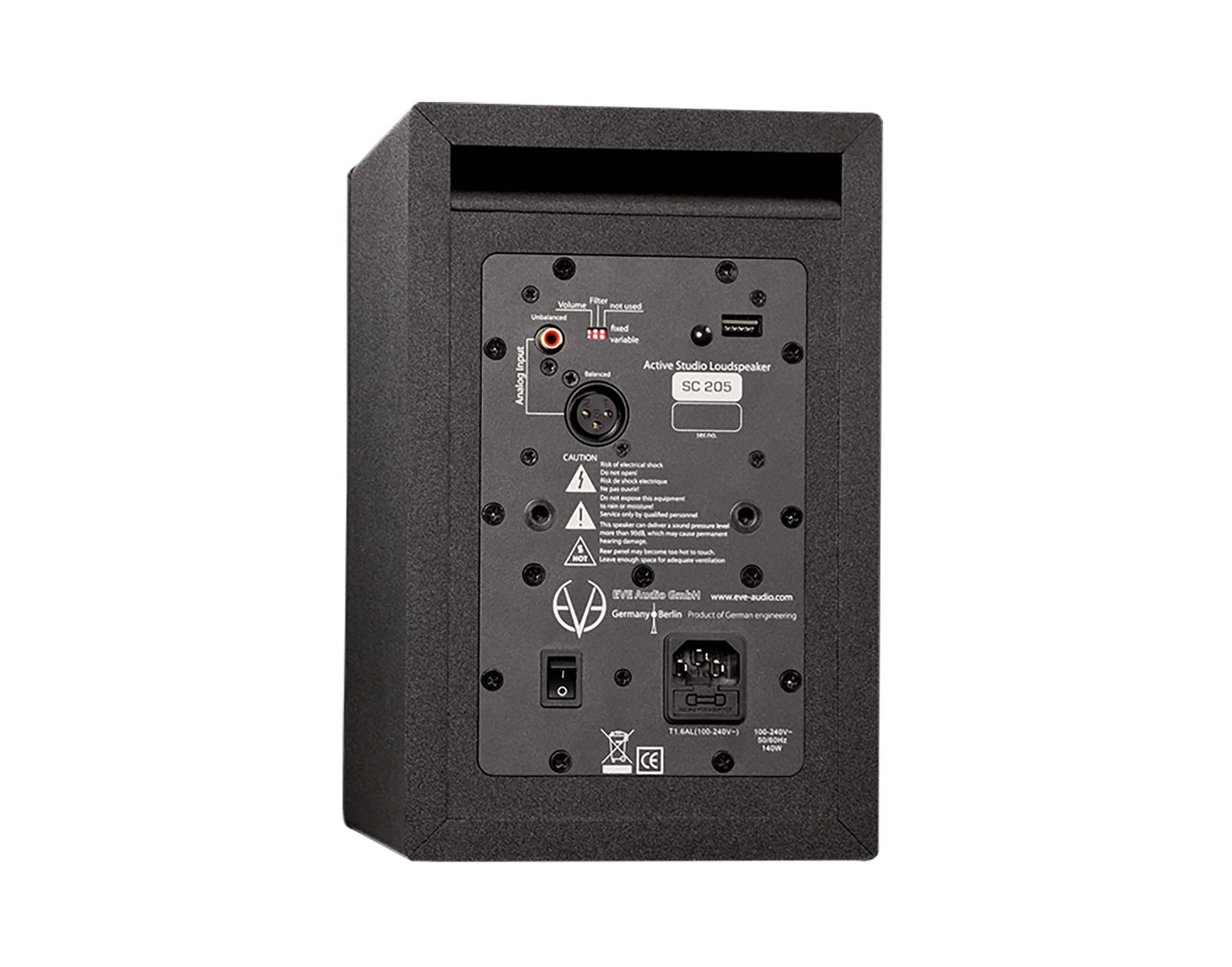 Eve Audio SC205, 2-Way Active Studio Monitor - 5 Inch by EVE Audio