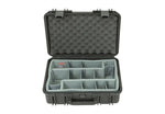 SKB Cases 3i-1711-6DT, iSeries Waterproof Case with Think Tank Photo Dividers and Lid Foam - Black by SKB Cases