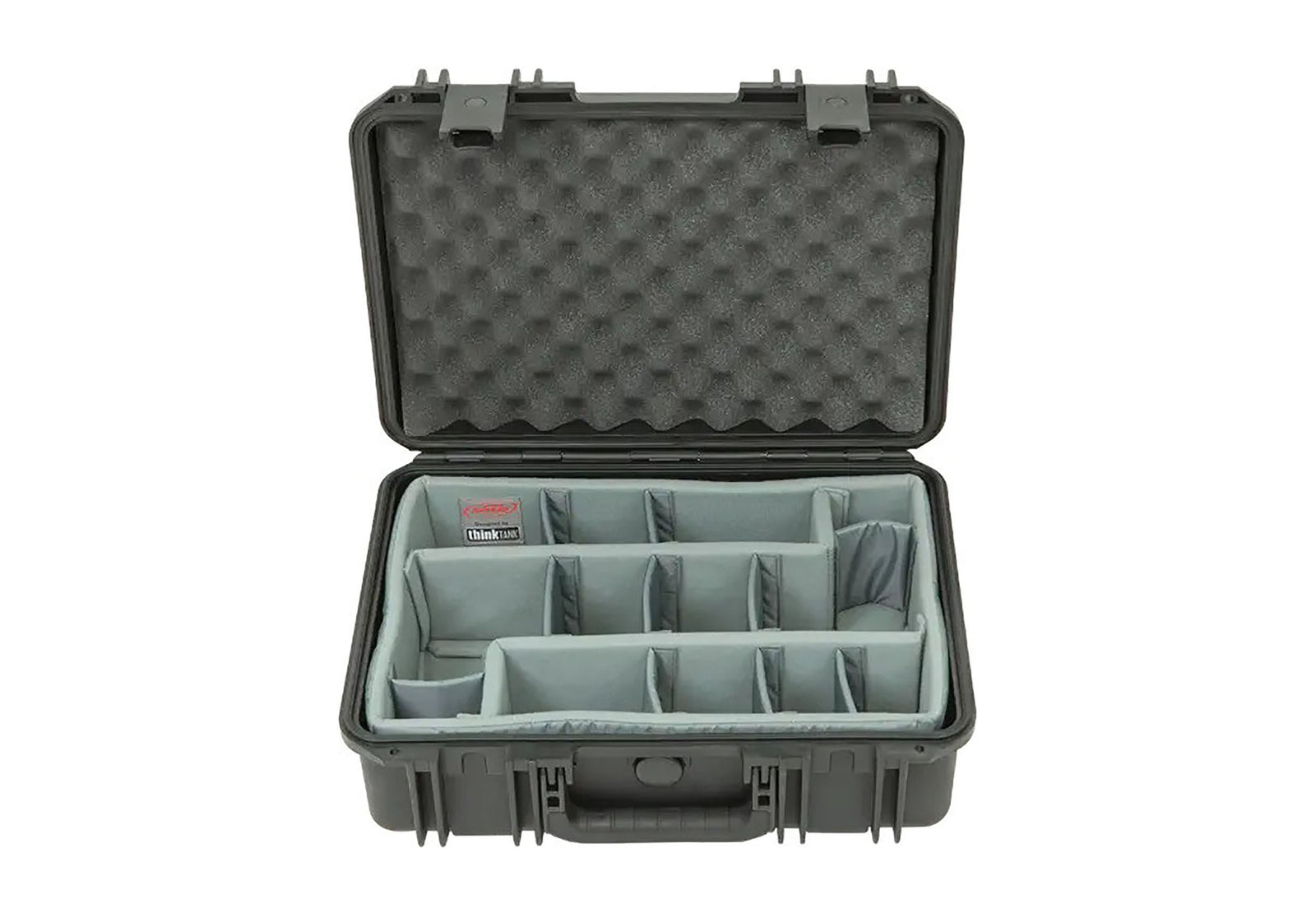 SKB Cases 3i-1711-6DT, iSeries Waterproof Case with Think Tank Photo Dividers and Lid Foam - Black by SKB Cases