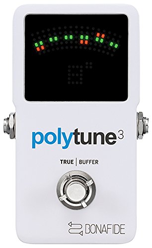 B-Stock: TC Electronic PolyTune 3 Polyphonic LED Guitar Tuner Pedal w/Buffer