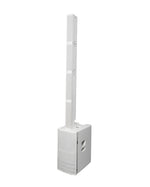 dB Technologies ES1203WDP Portable Stereo Sound System DJ Package with Design Pole - White by DB Technologies