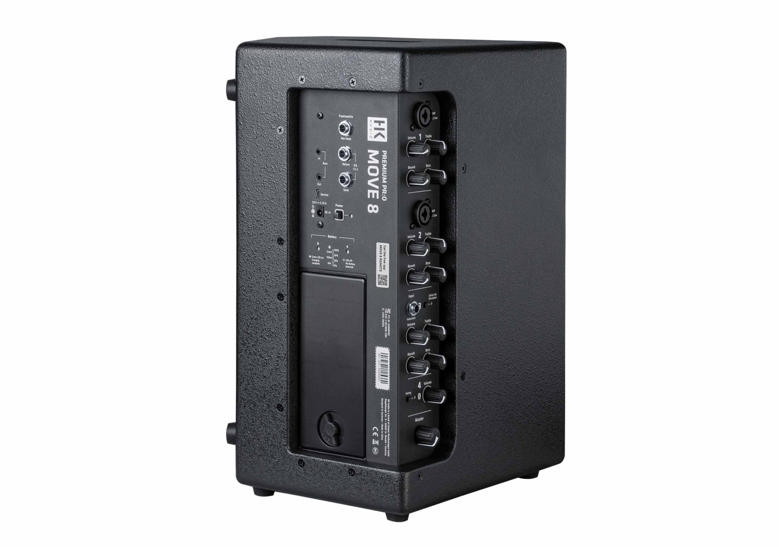 HK Audio PREM PRO MOVE 8" Battery Powered Speaker - 60 Watt by HK Audio