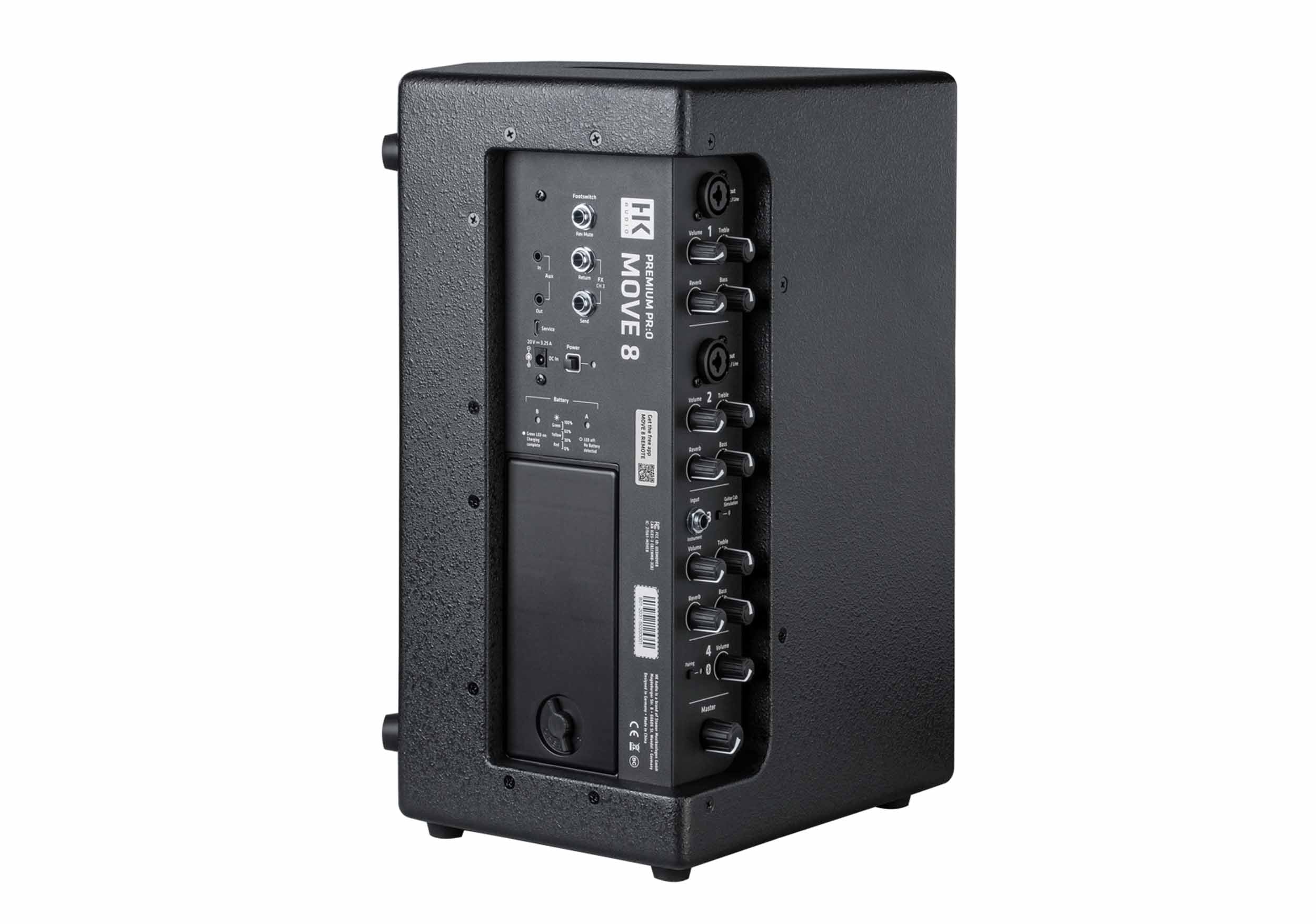 HK Audio PREM PRO MOVE 8" Battery Powered Speaker - 60 Watt by HK Audio