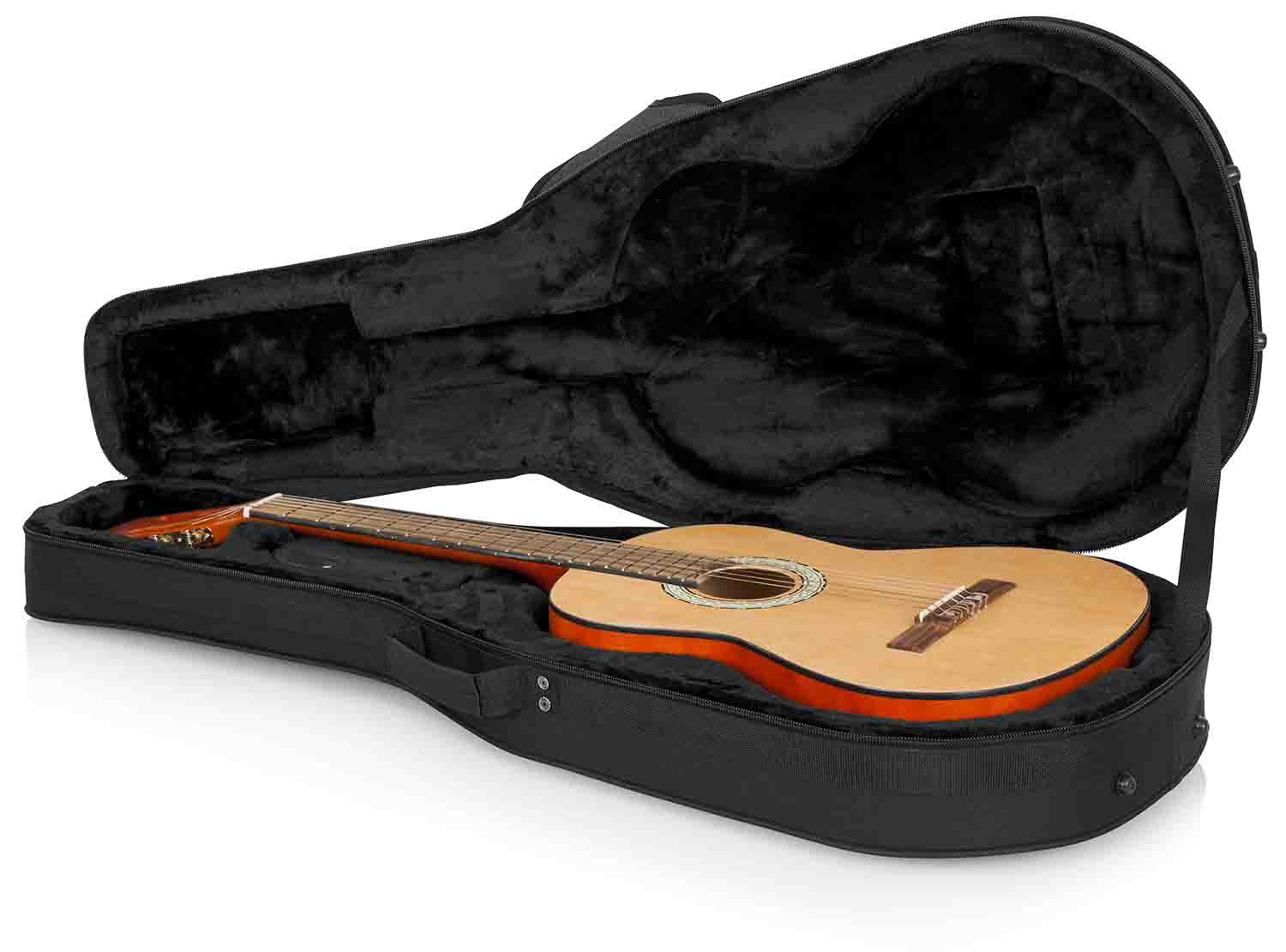 Gator Cases GL-CLASSIC Rigid EPS Polyfoam Lightweight Guitar Case for Classical Guitars by Gator Cases