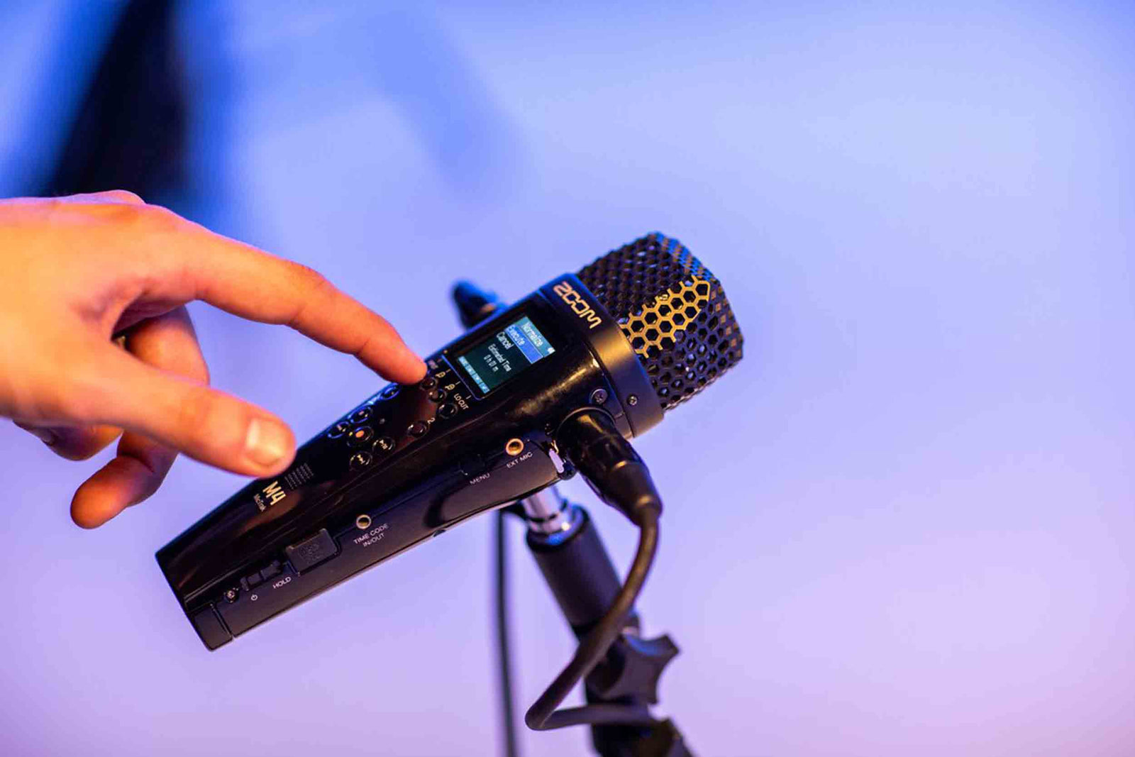Zoom M4 MicTrak, 4 Track Handheld Recorder 32-bit Float with Timecode Generator by Zoom