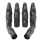 ADJ DMX5T10PACK, 5-Pin XLR DMX Terminator - 10 Pack by ADJ