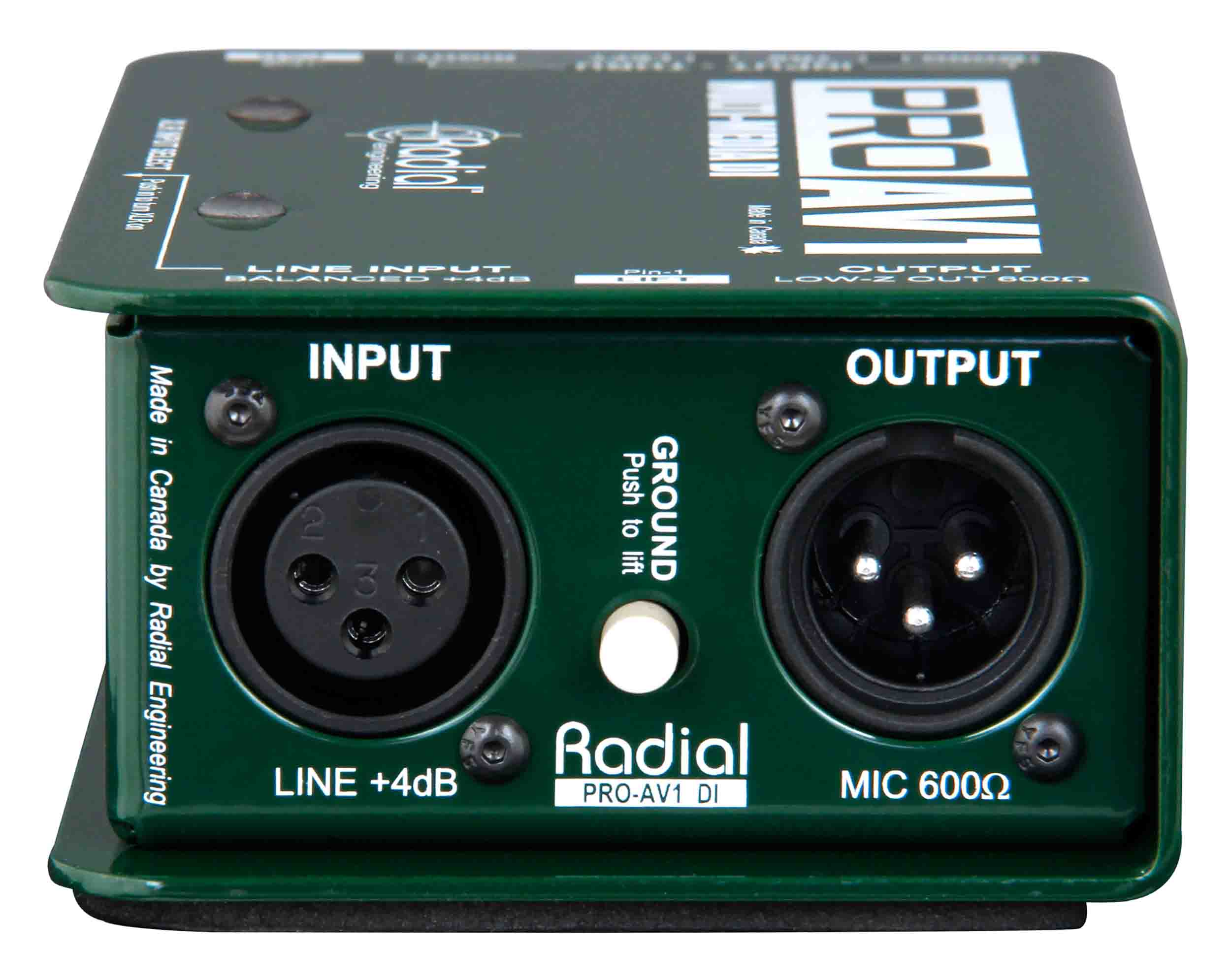 Radial Engineering ProAV1 Passive Multimedia Direct Box by Radial Engineering