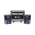 ColorKey CKU-7712, 600W Cold Spark Machine with FX2 MKII 2-Pack and Road Case - Black by ColorKey