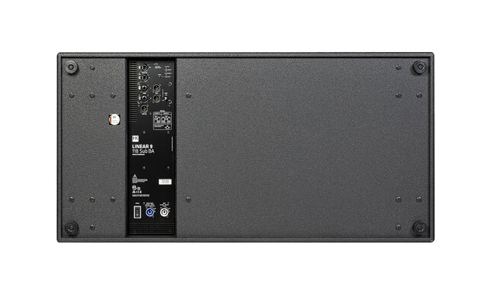 HK Audio L9-118SUBBA, Powered 1100W 18" Dual Vented Bandpass Subwoofer - Black by HK Audio