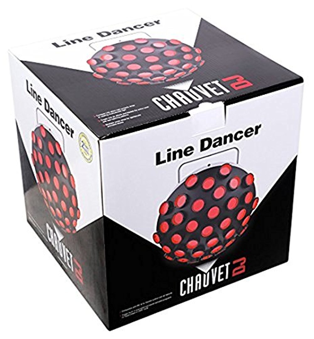 Chauvet DJ LINEDANCER+IRC-6 Line Dancer DMX Rotating Dance Floor Party Effect Light+IRC Remote by Chauvet DJ