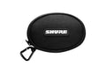 Shure EASCASE Soft Zippered Oval Earphone Case - Black by Shure