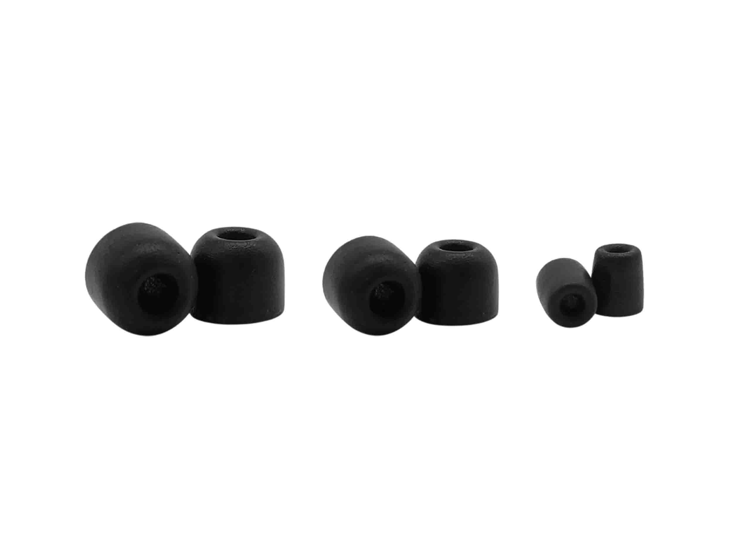 Shure EACYF1-6KIT, Multipack Kit Comply Foam Sleeves, S/M/L 1 Each - 3 Pairs by Shure
