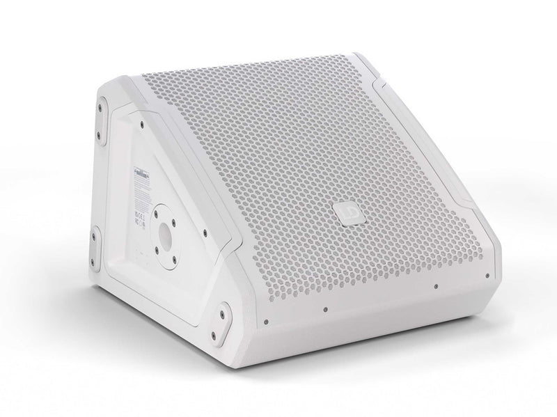 LD System LDS-MON12AG3W, 12" Powered Coaxial Stage Monitor - White by LD Systems