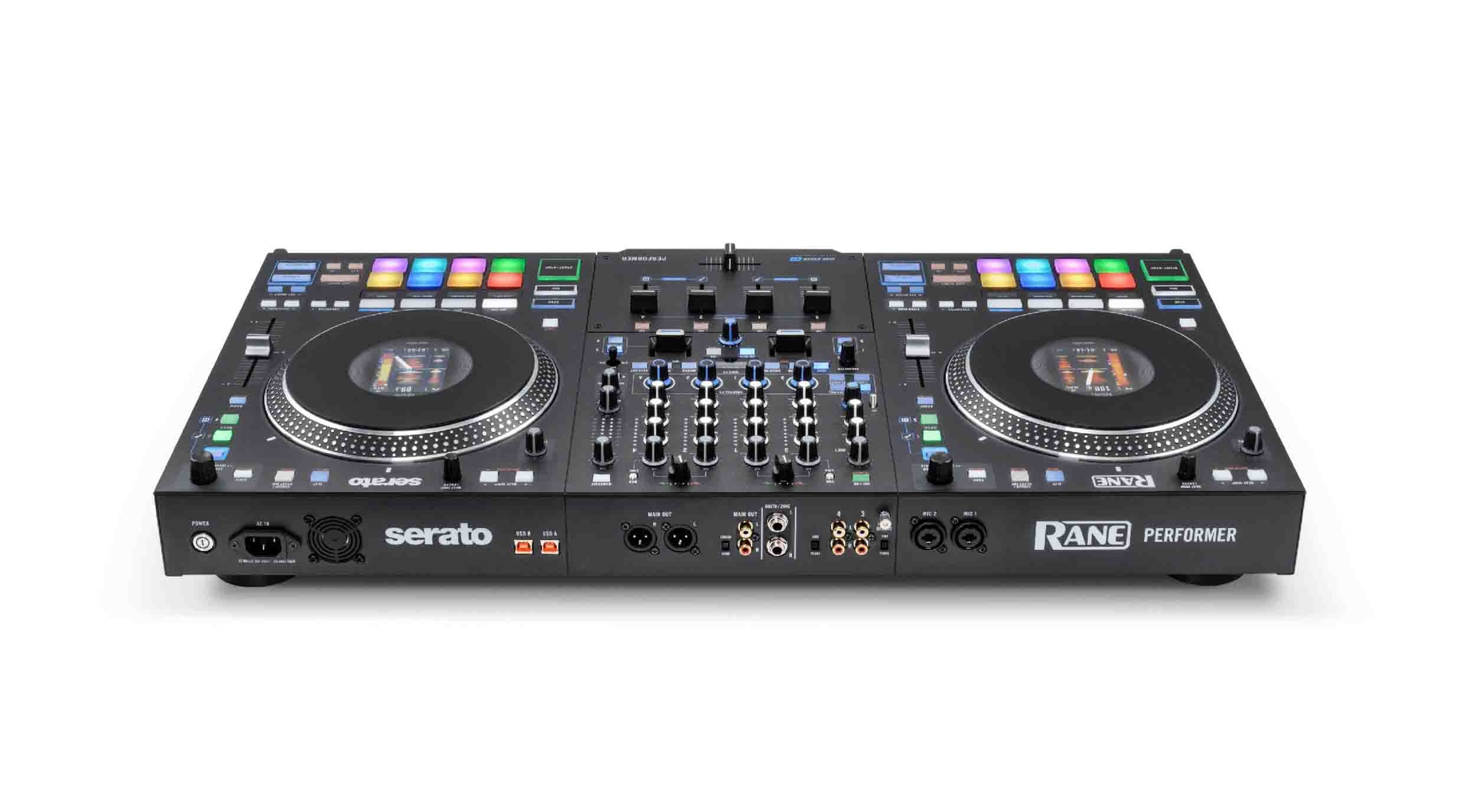 Rane PERFORMER, Professional 4-Channel Motorized DJ Controller