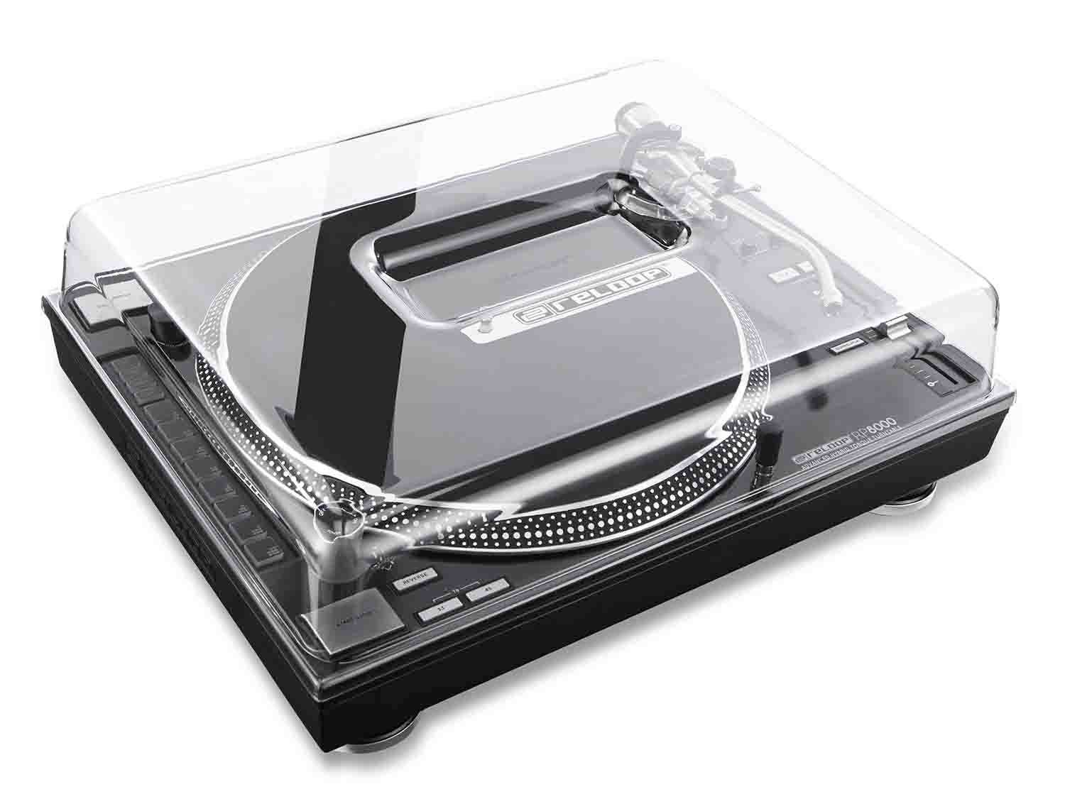 Decksaver DS-PC-RPTURNTABLE Cover for Reloop RP-8000 / RP-7000 by Decksaver