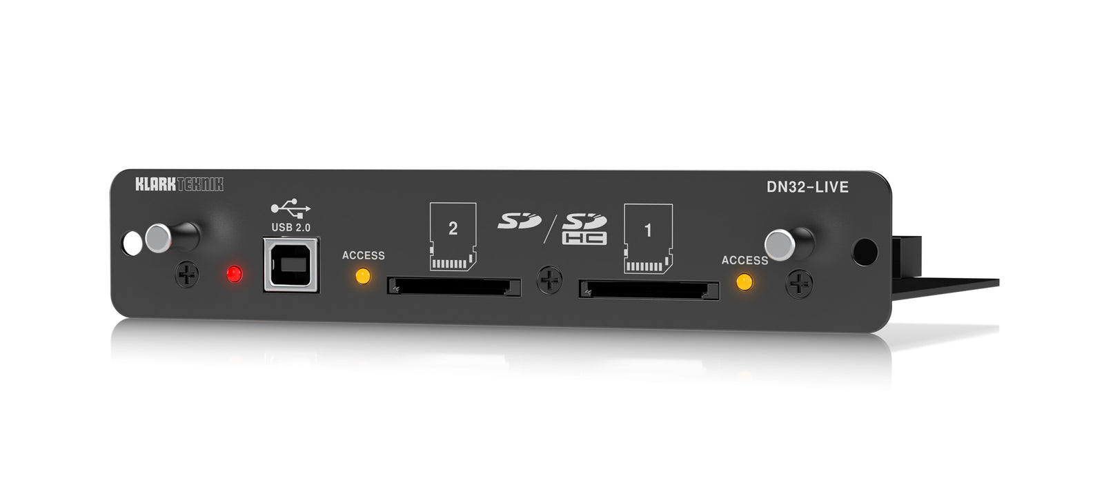 Klark Teknik DN32-LIVE, SD, SDHC and USB 2.0 Expansion Module for 32 Bidirectional-Channels of Live Recording by Klark Teknik