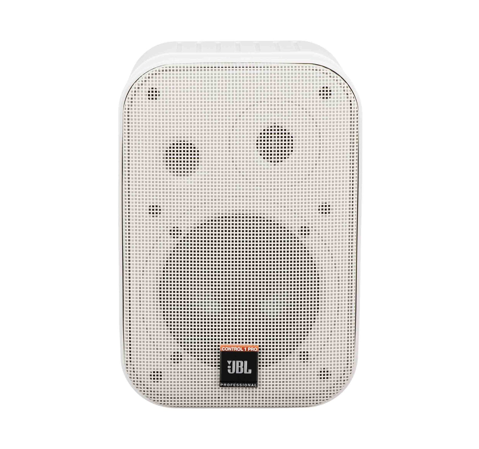 JBL C1PRO-WH, 5" Two-Way Professional Compact Loudspeaker - Single White Speaker by JBL