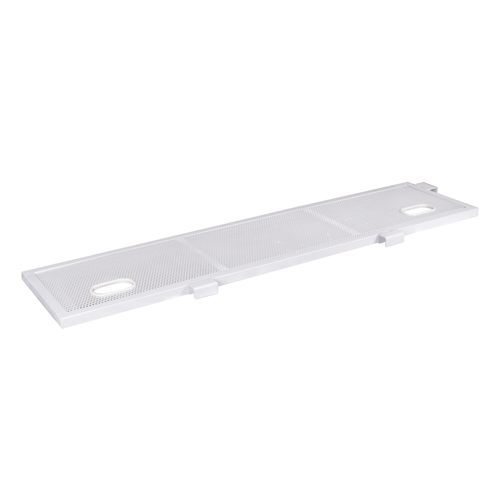 ProX XF-VISTASHELFS WH, Small Replacement Ventilated Shelf for XF-VISTA WH DJ Facade Workstation - White by ProX Cases