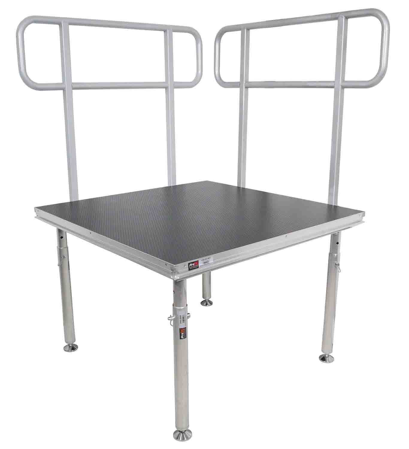 ProX XSQ-GR4FTPRO, 4 Ft Guardrail for StageQ and MK2 Stages by ProX Cases