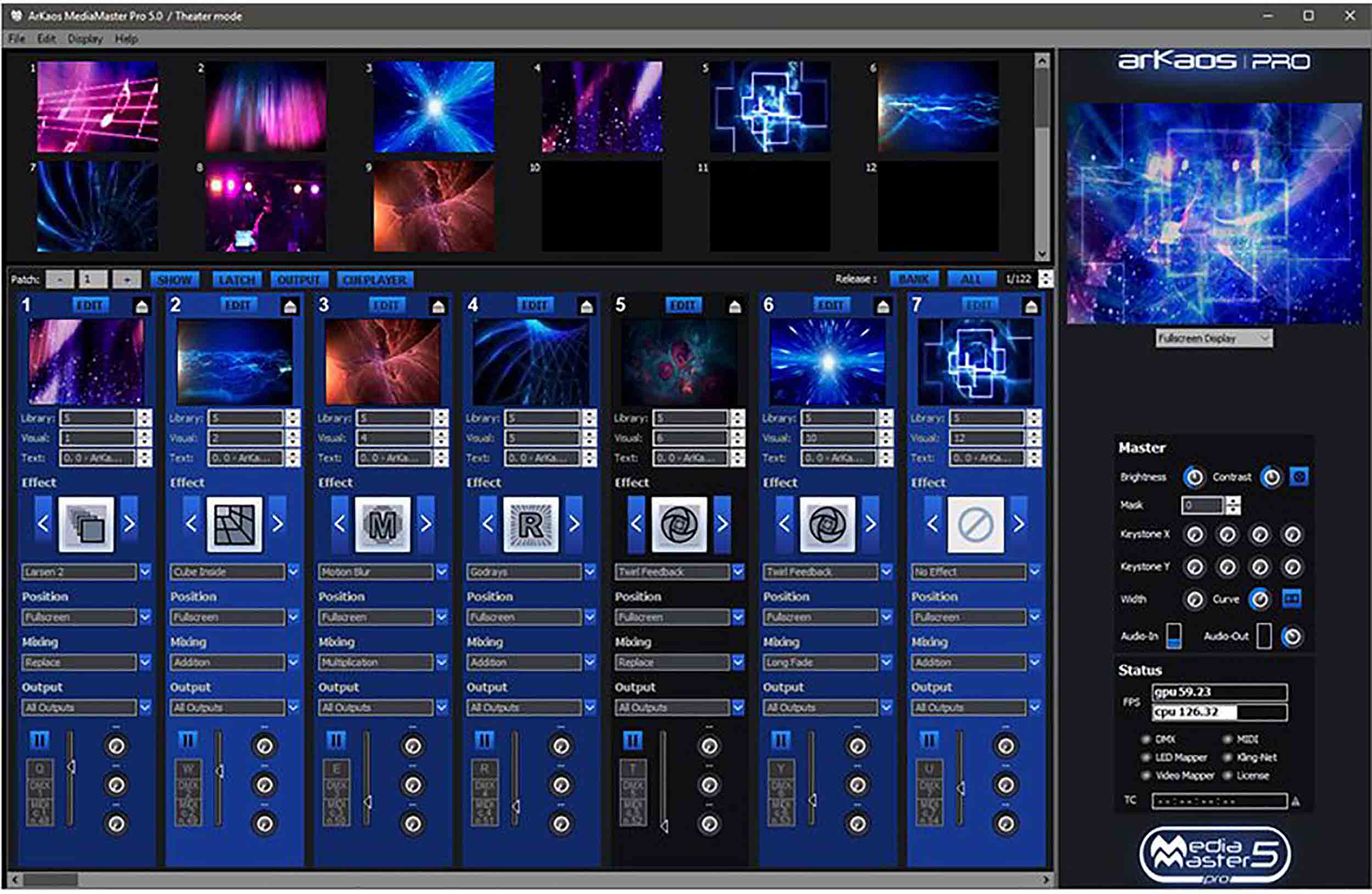 ArKaos Stage Server Express Media Server by ADJ