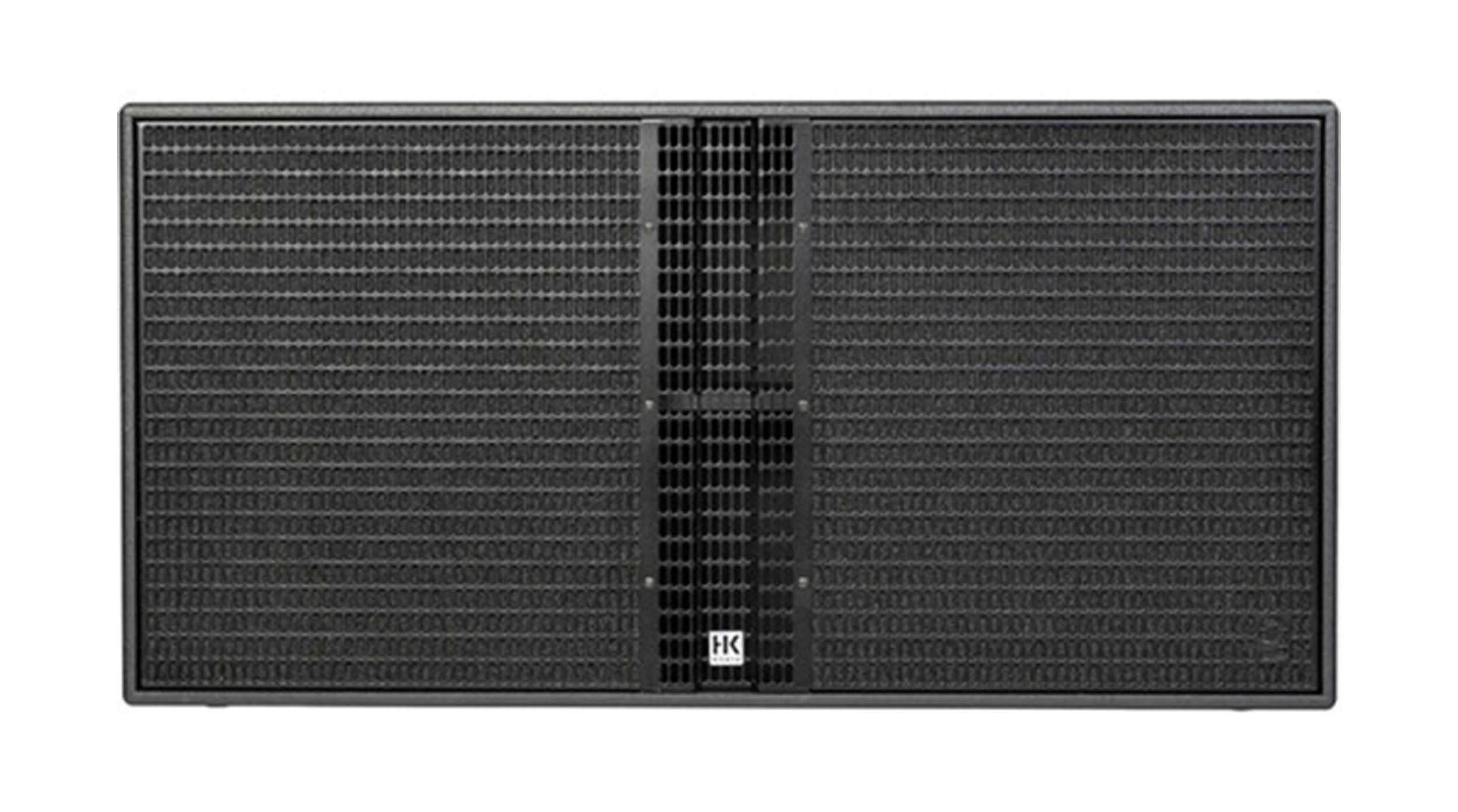 HK Audio L9-118SUBBA, Powered 1100W 18" Dual Vented Bandpass Subwoofer - Black by HK Audio