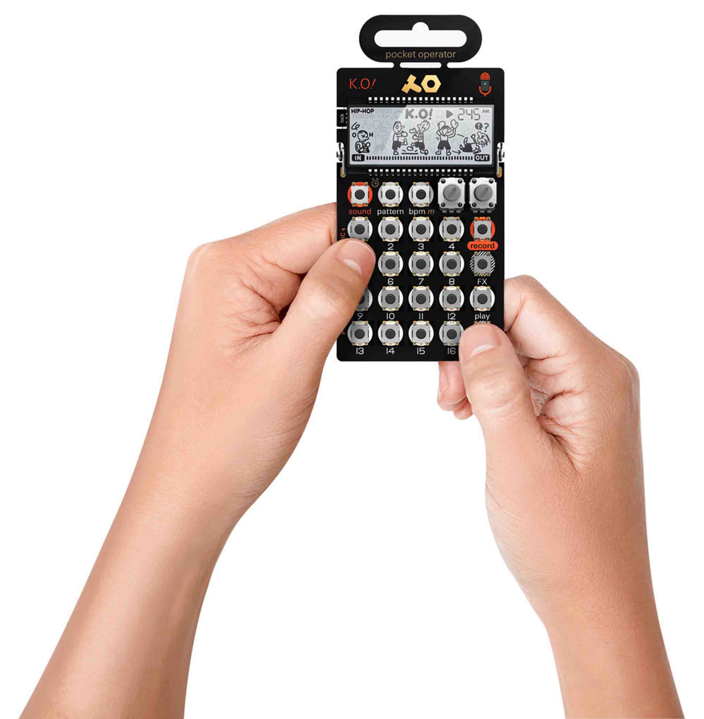 Teenage Engineering PO-33 K.O Pocket Operator Micro Sampler