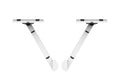 Humpter XFH-B3SIDESHELFWH, Audio Monitor DJ Lighting Side Mounting Stand for B3 Humpter - White Pair